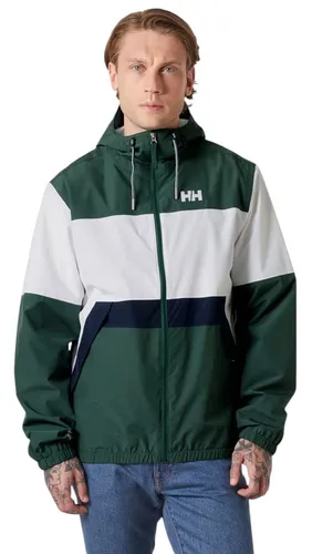 Helly Hansen Koster Rain Jacket XL - Wasserdicht und Atmungsaktiv - Funktionsjacke für Herren, ausgestattet mit HELLY TECH PROTECTION für optimalen Schutz bei jedem Wetter und einem stylischen Colorblock-Design.
