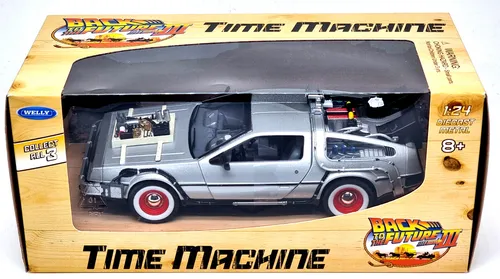 Welly 1:24 De Lorean Back to the Future Teil 3 / Zurück in die Zukunft