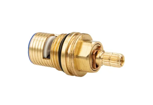 tecuro Badarmatur Keramik Oberteil Ventiloberteil 1/2 Zoll - Armaturen mit keramisch dichtendem Ventiloberteil, 90° Drehung für einfache Handhabung und Schutz gegen Verkalken - ideal für Bad, Küche und Keller.