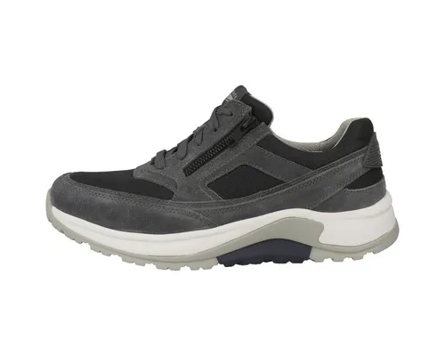 Pius Gabor Herren Sneaker Low – Bequeme Halbschuhe für Freizeit und Sport - Stylische Low-Top Sneaker aus Rauleder mit Wechselfußbett. Ideal für Alltag und sportliche Aktivitäten. Leichte EVA/Gummisohle für optimalen Komfort.