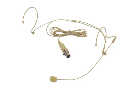 Omnitronic HS-1100 Headset - Mikrofon für qualitativ hochwertige Sprachabnahme, federleicht mit nur 10 g, ideal für Anwendungen mit freihändigen Einsatz wie Aerobics oder Schlaginstrumente.
