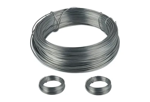 relaxdays Bindedraht 3er Set Bindedraht verzinkt von Relaxdays