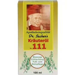 Kräuteröl 111 - 100 ML - Arzneimittel mit natürlichen Kräuterauszügen, ideal zur Linderung von Beschwerden und zur Förderung des Wohlbefindens.