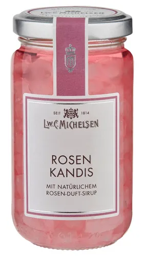 L.W.C. Michelsen - Rosen-Kandis 250g 15,16 €/kg