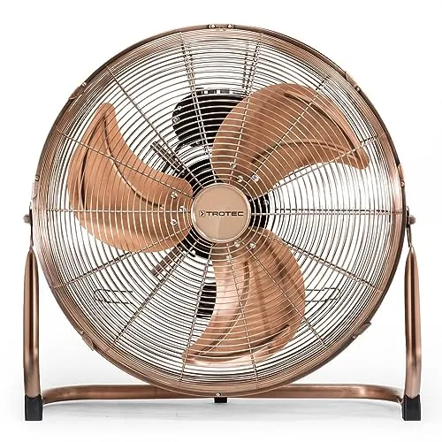 TROTEC Bodenventilator TVM 17 Kupfer Design - Ventilator in elegantem Kupferdesign, leistungsstark und ideal für eine optimale Luftzirkulation in jedem Raum.