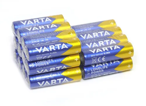 20x AA Varta Longlife Power Batterien AA