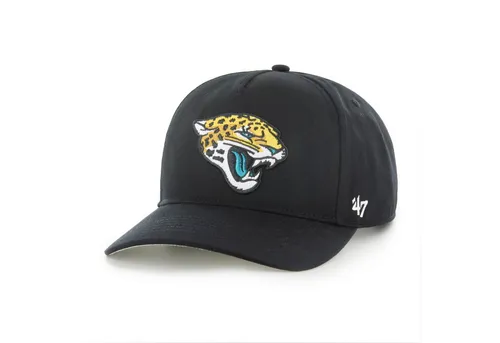 '47 NFL Jacksonville Jaguars Hitch RF Unisex Baseball Cap - Hüte, Kappen & Mützen für Baseball-Fans, verstellbarer Snapback-Riemen für perfekten Sitz und stylisches Team-Logo in Schwarz.
