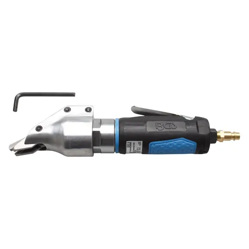 BGS Druckluft-Blechschere / Knabber 8956 - Instandsetzung: Hochleistungs-Blechschere für präzises Schneiden von Blechen bis 1,2 mm, mit einer beeindruckenden Schnittgeschwindigkeit von 3200 Schnitten pro Minute.