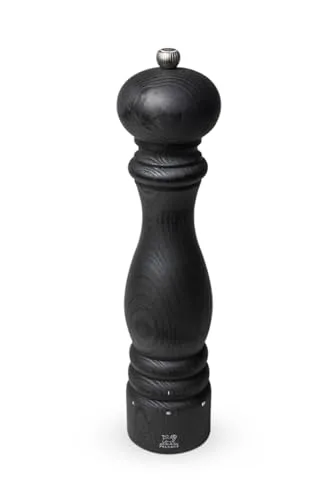 PEUGEOT Salzmühle Paris u‘Select 30 cm - Salzmühle mit 6 voreingestellten Mahlgraden und innovativem Zirlion-Mahlwerk für pulverfeines Salz. Hergestellt aus PEFC-zertifiziertem Holz – ideal für Gourmets und umweltbewusste Köche.