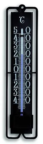 TFA Thermometer, Wetterstationen Novelli Innen-/Außen-Thermom. Kustoschwarz, 190
