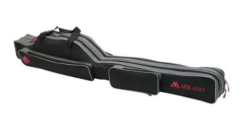 Produktbild Mikado Rutenfutteral 2 Fächer Schwarz 100cm