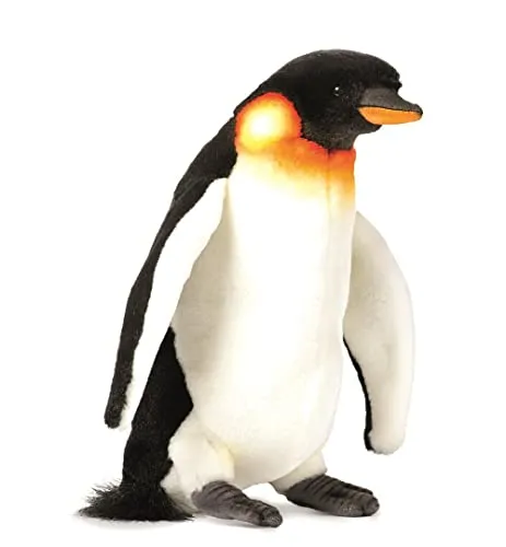 Hansa - Kaiserpinguin, 25 cm, Plüsch, 3159, Schwarz