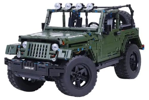 Lean Bauklötze Geländewagen Set 2078 Elemente
