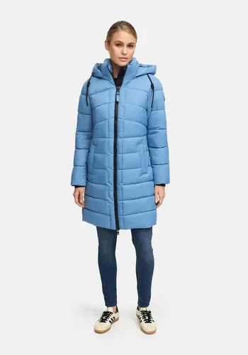 Marikoo Winterjacke Kaltnäschen mit abnehmbarer Kapuze und hochschließendem Kragen