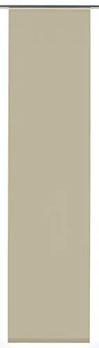 Gardinia Flächenvorhang Stoff Entry Taupe 60 x 245 cm