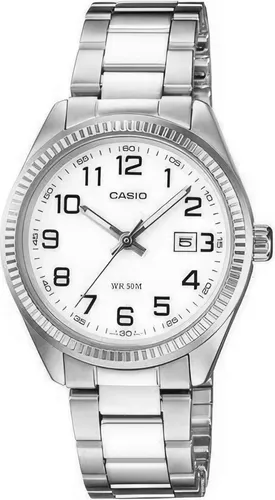 Damenuhr Casio (Ø 30 mm) - Stilvolle Eleganz - Armbanduhren für Damen, CASIO Modell 05 Collection mit elegantem Design und praktischem Kalender, ideal für jeden Anlass.