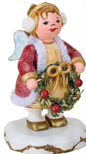 Hubrig Himmelskind Adventszeit - Engel, Höhe etwa 6,5 cm - Sammlerfigur aus der beliebten Himmelskinder-Serie, ideal für die festliche Dekoration in der Adventszeit.