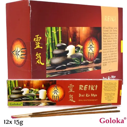 Dai Ko Myo ENLIGHTENMENT von Goloka Reiki Series 12x 15g RäucherSTÄBCHEN BIG PA
