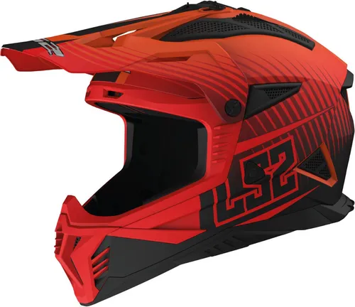 LS2 MX708 Fast II Duck Motocross Helm - Motorradhelm mit Notfallsystem-Polsterung (EQRS) für maximale Sicherheit und Komfort. Ideal für Offroad-Fans, leicht und atmungsaktiv mit herausnehmbarem Innenfutter.