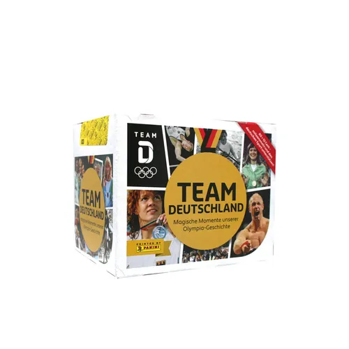 Team Deutschland Olympia Teil 1 - Sammelsticker Display - OVP Sammelsticker Displays, 36 Tüten voller Sammelspaß zur Olympiade 2022 – ideal für Fans und Sammler!