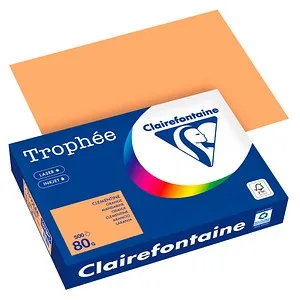 Drucker- & Kopierpapier Orange von Clairefontaine