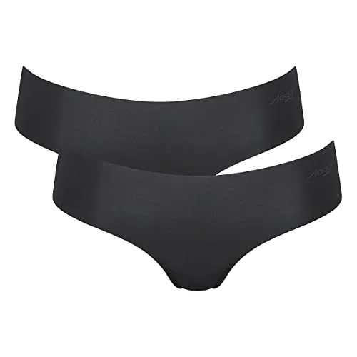 sloggi Damen Mens 24/7 Short 2p Underwear, 2 X Schwarz, L EU