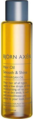 Björn Axén Hair Oil Smooth & Shine 75 ml - Haaröl für glänzendes und geschmeidiges Haar. Ideal zur Pflege und für einen strahlenden Look. Verpackt in einer praktischen 75ml Flasche.
