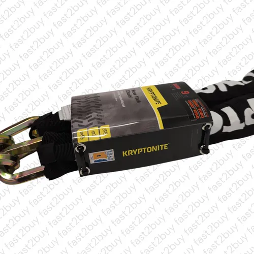 Kryptonite K999515 Kettenschloss, Schwarz, 100cm - Fahrradschlösser, langlebiges und hochwertiges Material für optimalen Schutz und Komfort beim Sichern Ihres Fahrrads.
