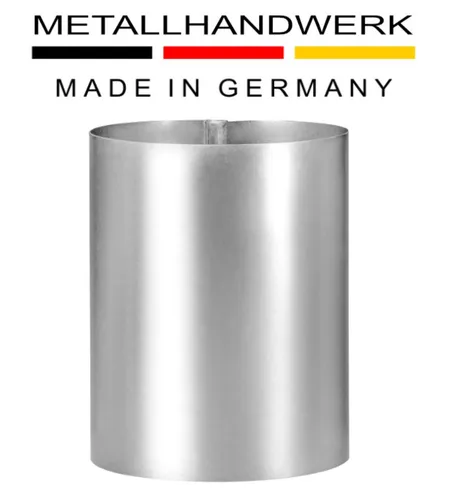 Armin Bay Ofenrohre Ofenrohr Ofenrohr Feueraluminiert (FAL) - Durchmesser 120 mm - Länge 150 mm