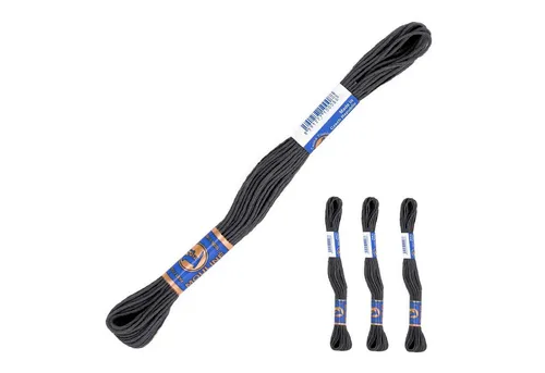 maDDma 3 Docken Stickgarn / Sticktwist Stickgarn, 8 m, 8872 anthrazit