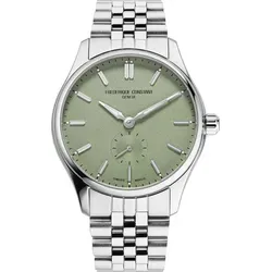 Frederique Constant FC-530GR3B6B Herrenuhr Classic index Automatik 39mm - Armbanduhren für Herren mit Swiss Made Automatikwerk, edlem grünen Zifferblatt und 5ATM Wasserdichtigkeit – stilvoll und funktional.