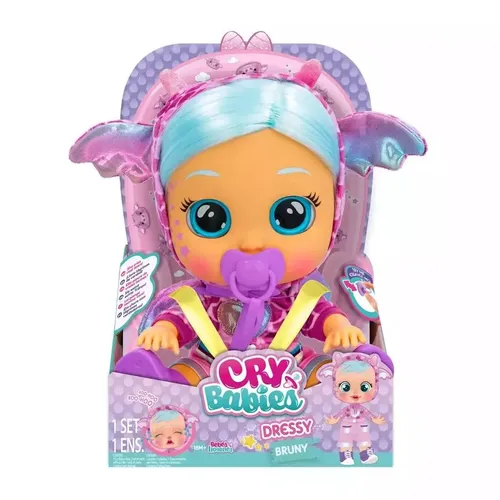 CRY BABIES MAGIC TEARS Interaktive Puppe Bruny – Weint echte Tränen