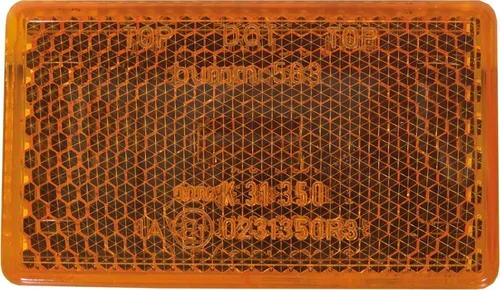 Produktbild Busch & Müller 563/2-2 Seitlicher Rückstrahler E-Bike für Starrgabel, orange