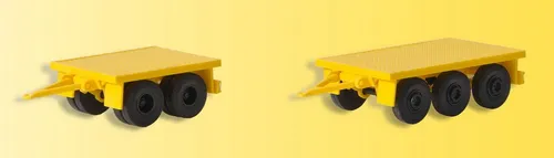 Kibri 13050 H0 Set Gewichtanhänger für Mobilkräne von Kibri