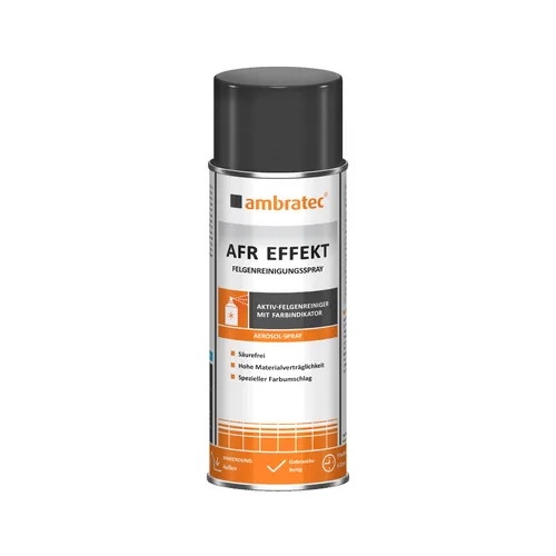 Ambratec AFR EFFEKT Profi-Spray Felgenreiniger für Felgen Alufelgen Stahlfelgen