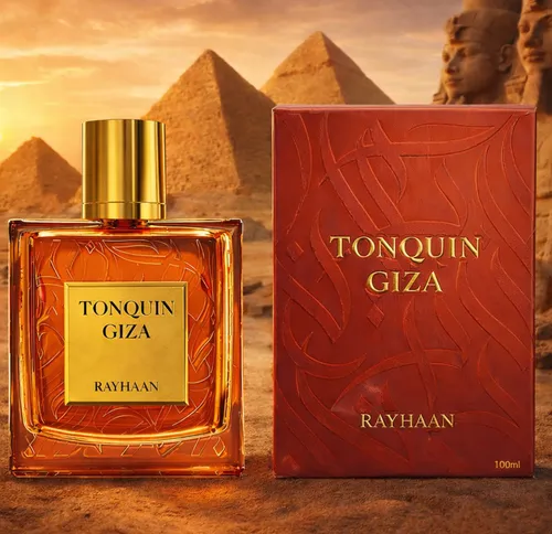Rayhaan Tonquin Giza Eau De Parfum 100 ml - Eau de Parfum mit 100 ml Inhalt, verzaubert mit einzigartigen Duftnoten und bietet ein luxuriöses Dufterlebnis für jeden Anlass.