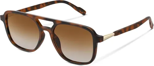 Polarisierte Retro-Sonnenbrille UV400 für Damen und Herren - Stylische wearPro Sonnenbrille mit UV400-Schutz. Leicht und komfortabel, ideal für Outdoor-Aktivitäten. Das zeitlose Retro-Design passt perfekt zu jedem Look.