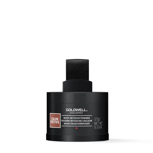 Goldwell Dual Senses Color Revive Ansatzpuder Mittel- bis Dunkelblond (3,7g) - Styling Spray zur sofortigen Ansatzkaschierung und Auffrischung. Sanftes Puder in 5 Farbnuancen für einen natürlichen Look und frisches Haargefühl.