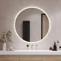 Produktbild LED Badspiegel Rund Ø60 cm mit Beleuchtung