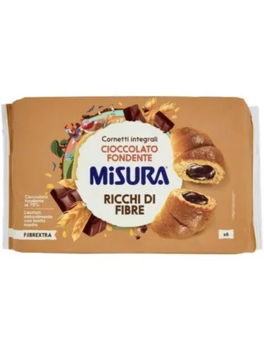 CORNETTI FIBRAEXTRA CON CIOCCOLATO MISURA 308 GR. von misura