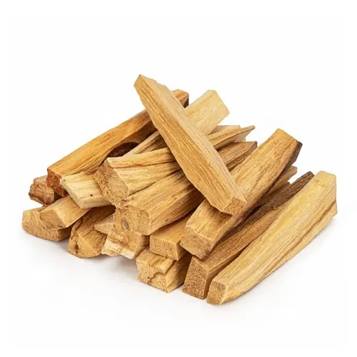NKlaus 20 Stück Palo Santo Räucherholz - Räucherstäbchen aus heiligem Bursera graveolens-Holz für spirituelle Reinigung – ideal zur Schaffung einer heiligen Atmosphäre vor Meditationen. Zertifiziert und nachhaltig!