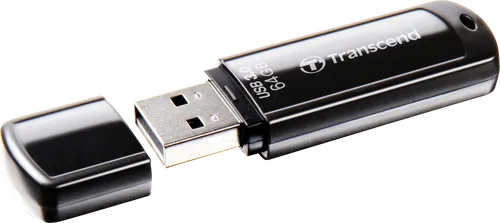 Transcend JetFlash 700 USB-Stick 64 GB - USB 3.2 Ge, kompakt und schnell für Datenübertragungen