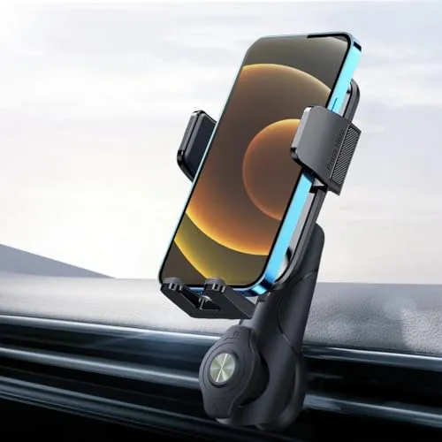 DMJWAN Handyhalterung Auto Lüftung, EIN-Knopf-Release & 360° Drehbar, Universal Handy Halterung Auto KFZ für iPhone 15 Pro Max Plus 14 13 12 usw