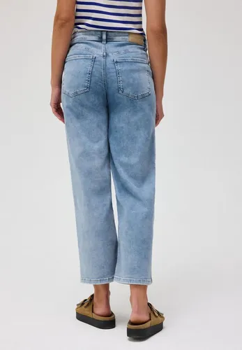 Street One Studio Mid Waist Wide Leg Jeans Light Blue