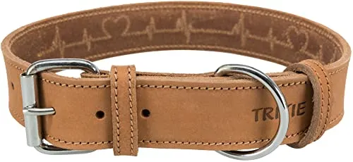 TRIXIE Rustic Halsband Leder Größe L–XL von Trixie