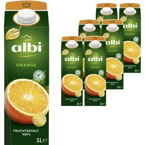 albi Fruchtsaftkonzentrat Orange 1,0 l