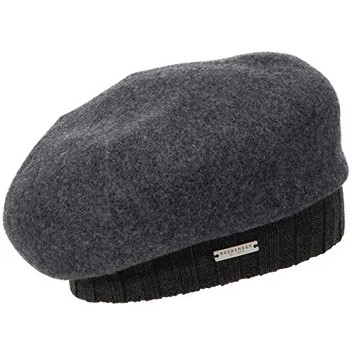 Seeberger Damenbaske aus Schurwolle - Anthrazit (11) - One Size - Elegante Damenbaske aus reiner Schurwolle mit elastischem Strickbündchen für optimalen Sitz. Robustes Material sorgt für angenehme Wärme. Einheitsgröße für Kopfumfang 54 - 58 cm, Durchmesser ca. 25 cm.