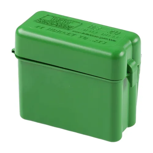 MTM Munitionsbox RS-20-10, Grün, .223 Rem, 50 Patronen Kapazität
