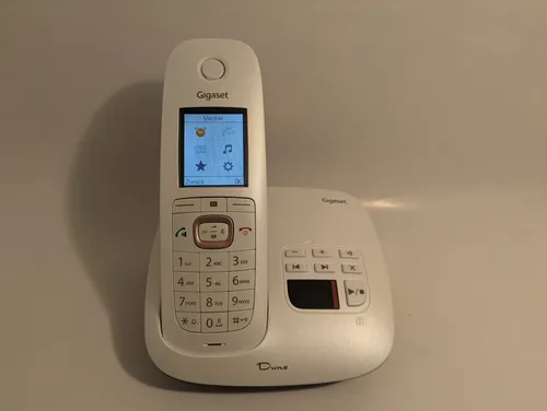Gigaset CL540A DECT Telefon mit Anrufbeantworter – Perlmutt – NEU – OVP geöffnet