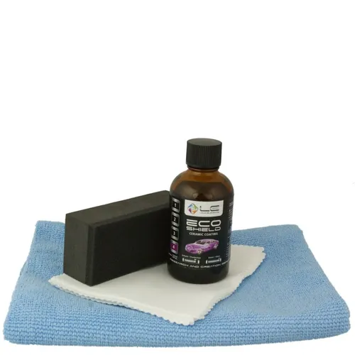 Liquid Elements Eco-Shield Set mit Auftragetüchern, Applicator & Microfasertuch